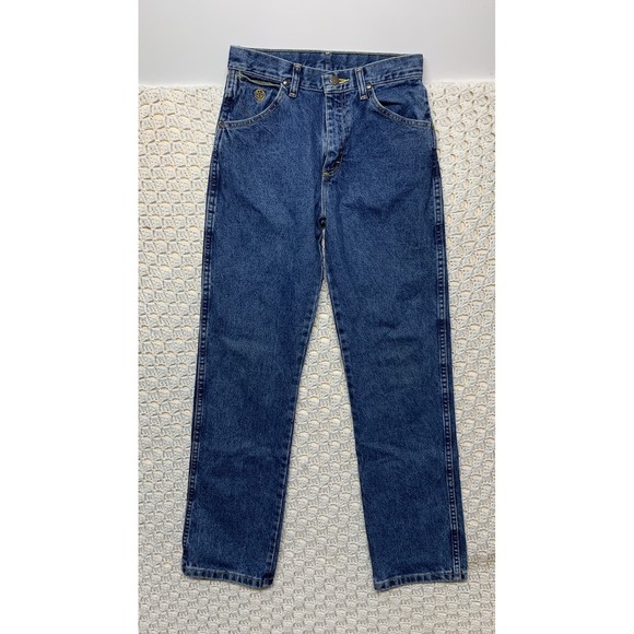 Wrangler‎ Boys Jeans Size 16 Slim 13BGSHD Classic Cowboy Western Blue Denim - Picture 3 of 11
